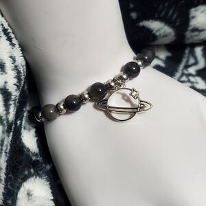 Planet charm bracelet